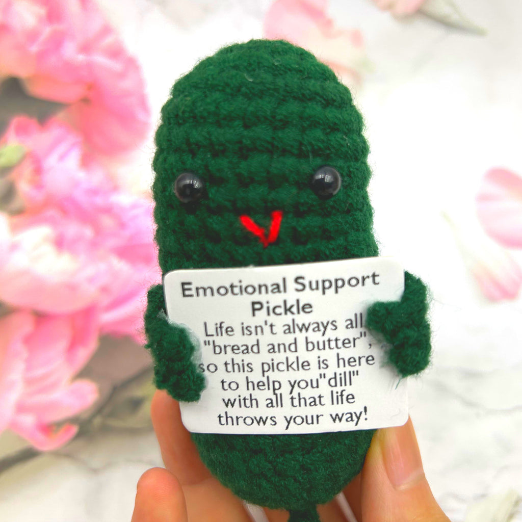 Crochet Smiley Sour Cucumber