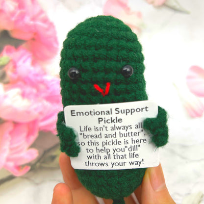 Crochet Smiley Sour Cucumber