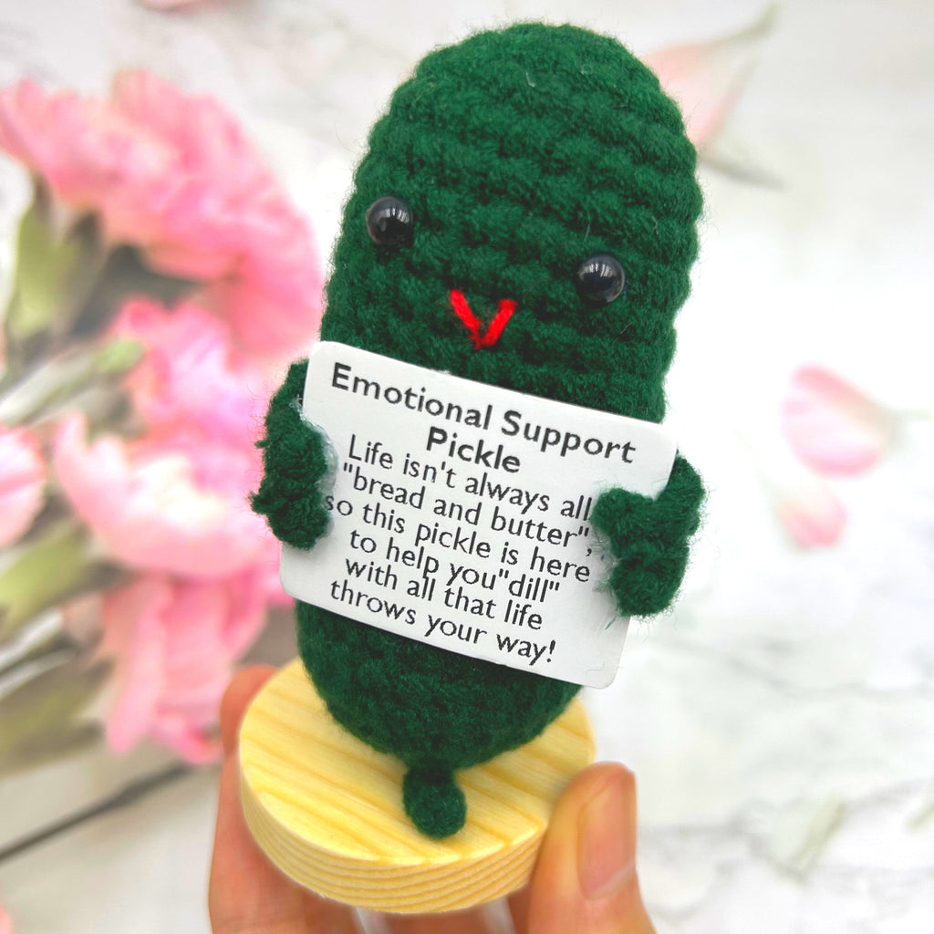 Crochet Smiley Sour Cucumber