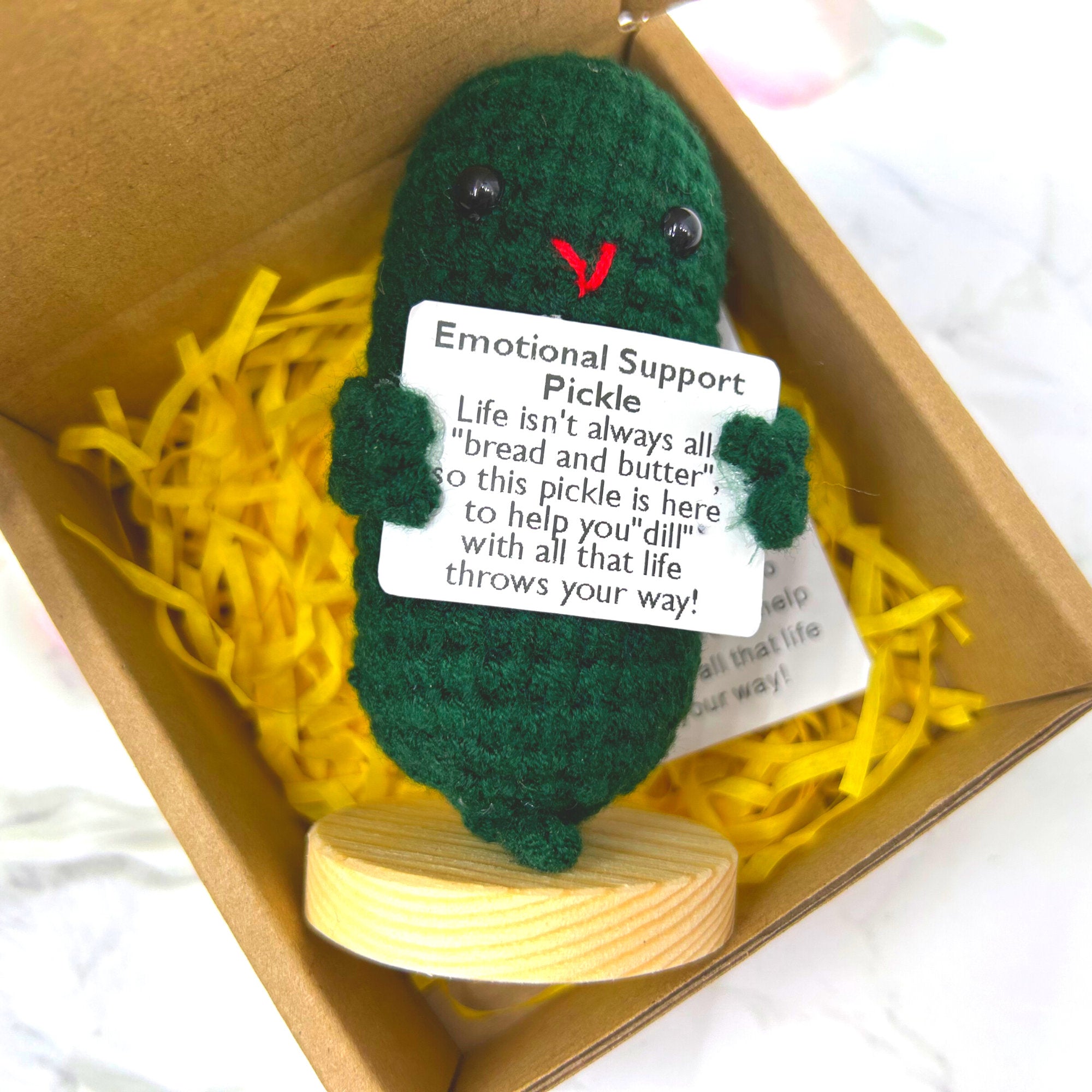 Crochet Smiley Sour Cucumber