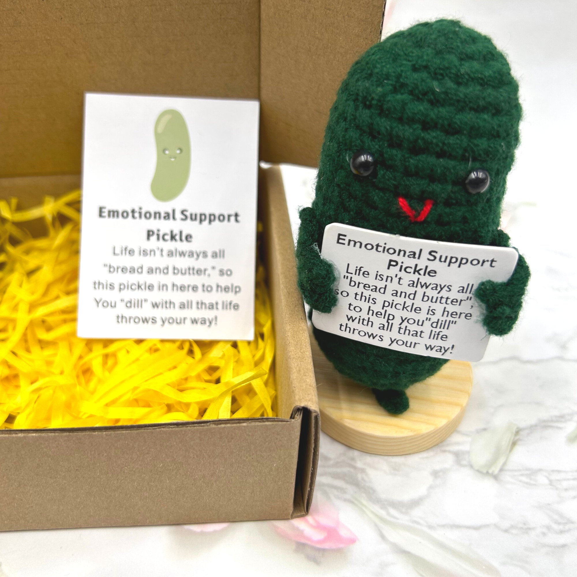 Crochet Smiley Sour Cucumber