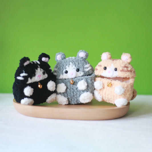 Amigurumi Cat Airpods Case