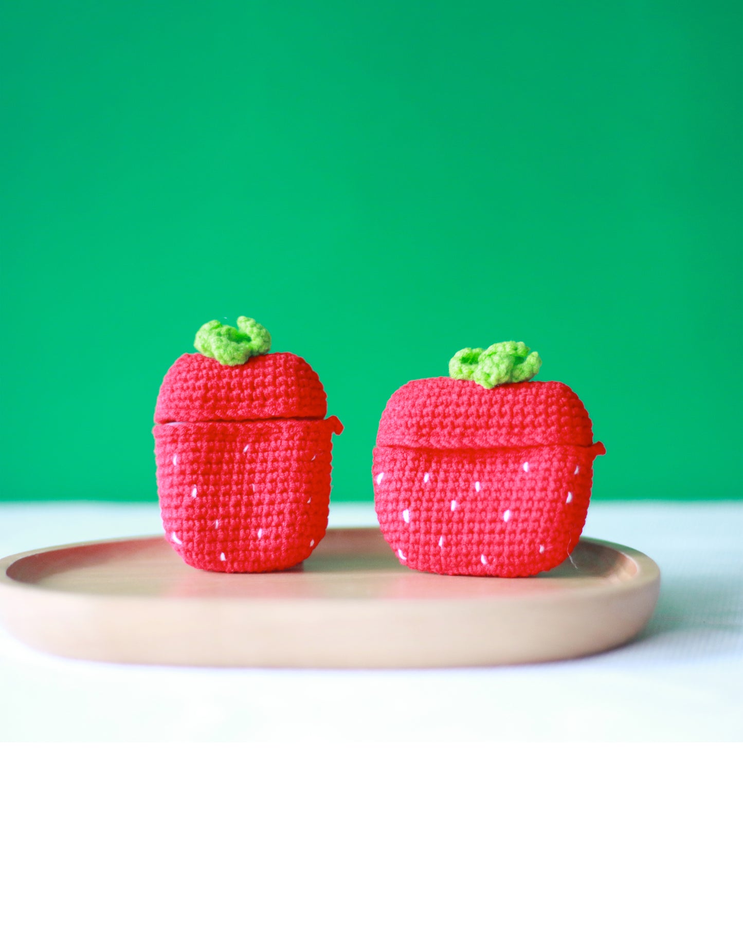 Cute Sweet Strawberry AirPods Case