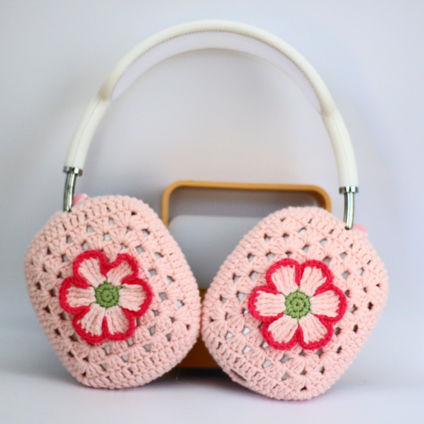 Pink Flower AirPods Max Cases Sony XM1000 Cases