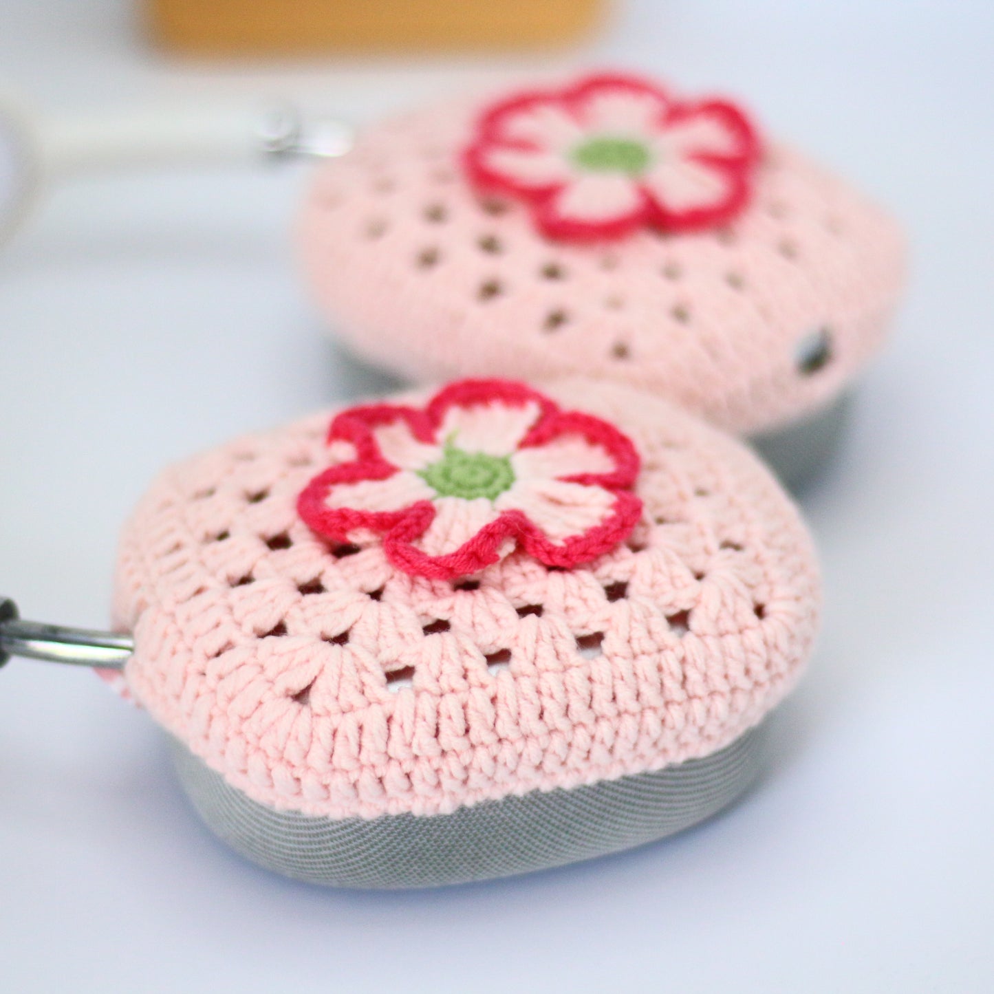 Pink Flower AirPods Max Cases Sony XM1000 Cases