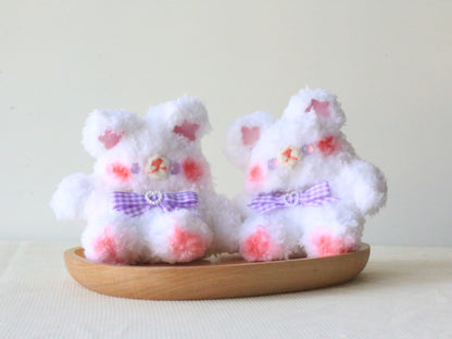 Cute White Bear Airpods Case