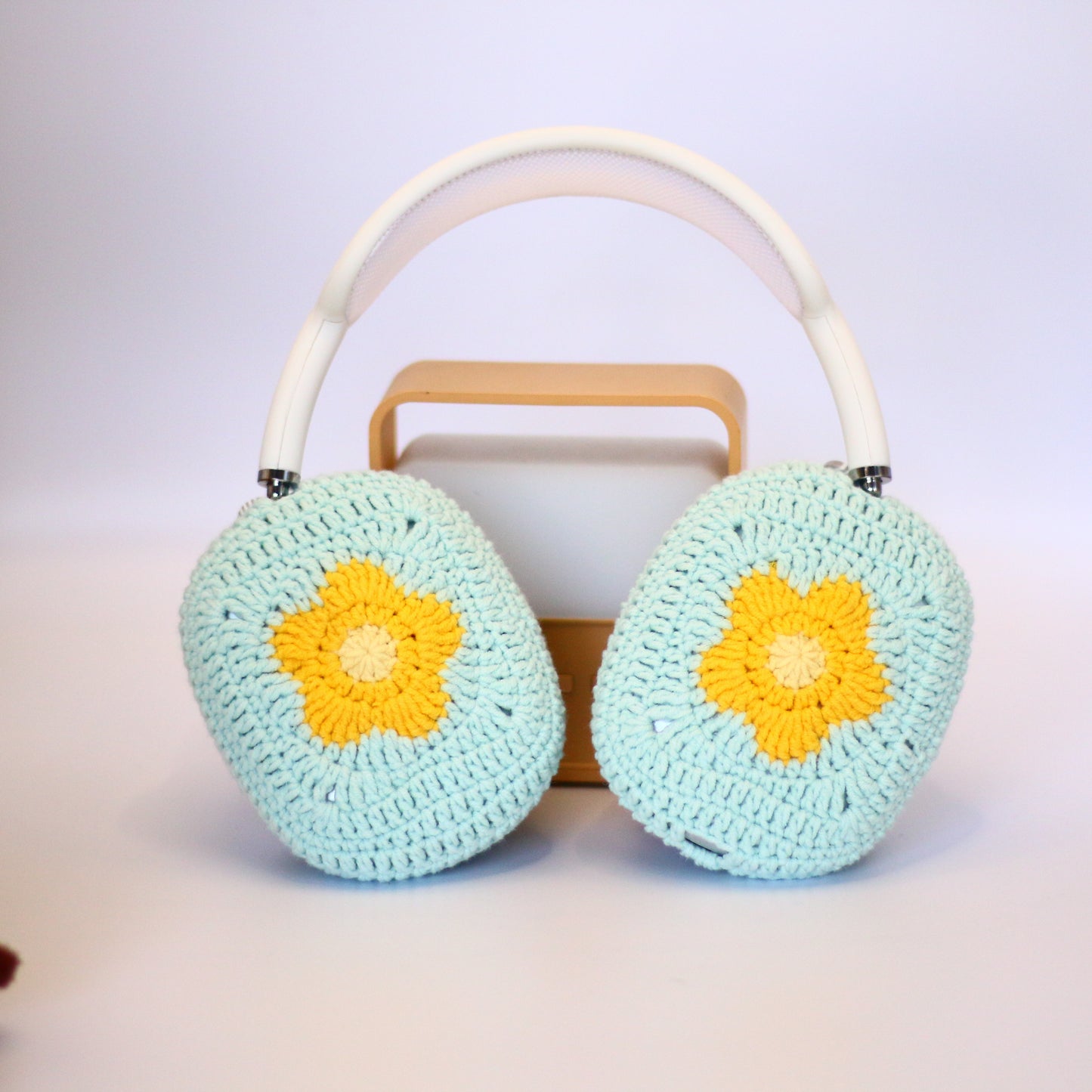 Cute Yellow Flower AirPods Max Cases Sony XM1000 Cases