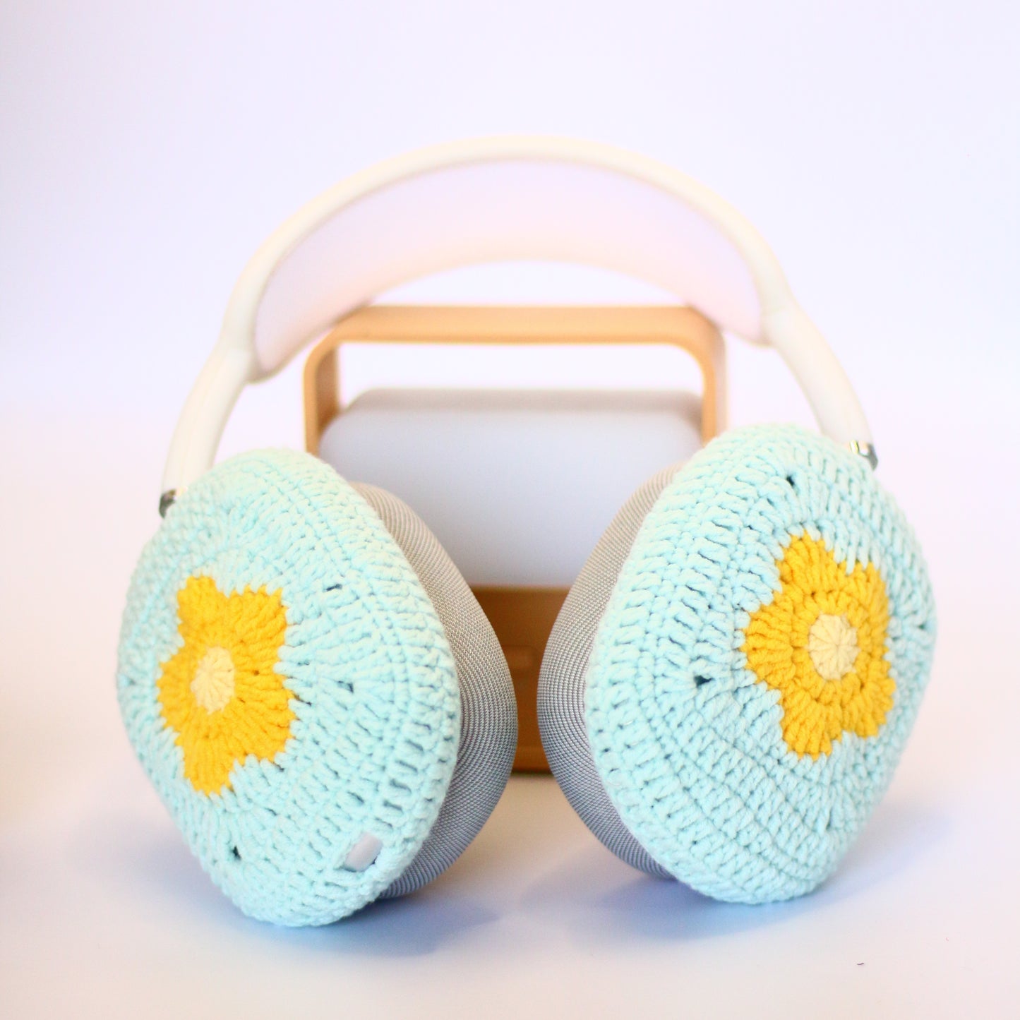 Cute Yellow Flower AirPods Max Cases Sony XM1000 Cases