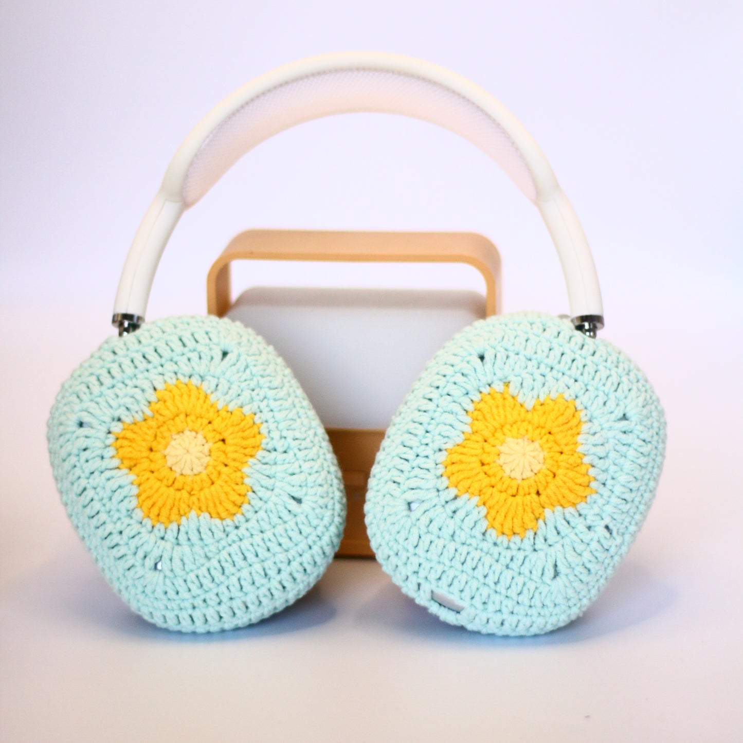 Cute Yellow Flower AirPods Max Cases Sony XM1000 Cases