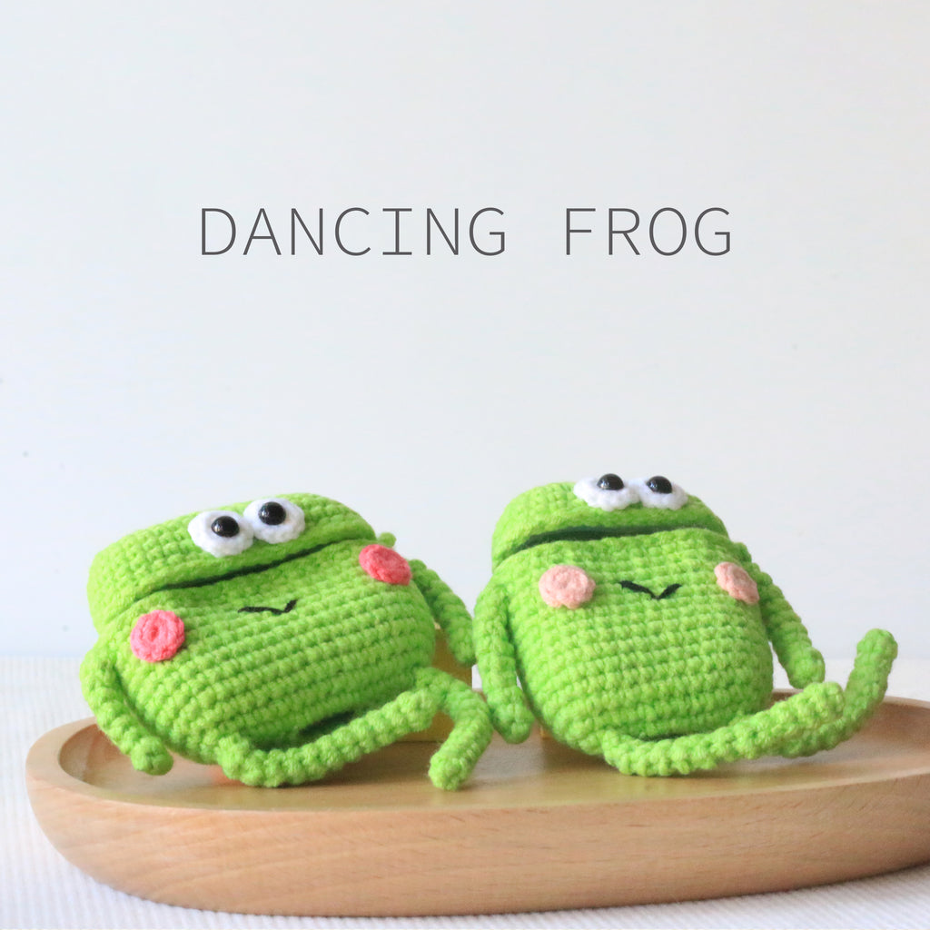Cute dancing Frog AirPods Case