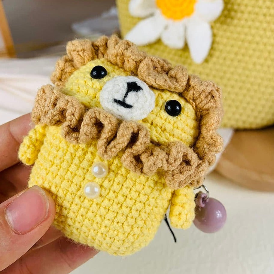 Amigurumi Airpods Case Lion AirPods Case