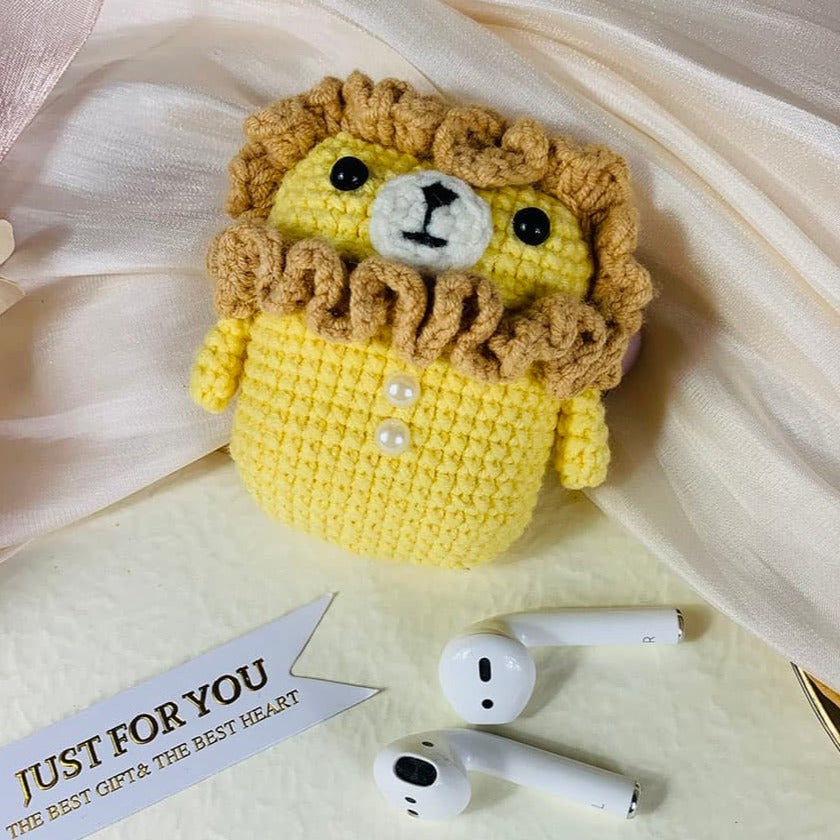 Amigurumi Airpods Case Lion AirPods Case