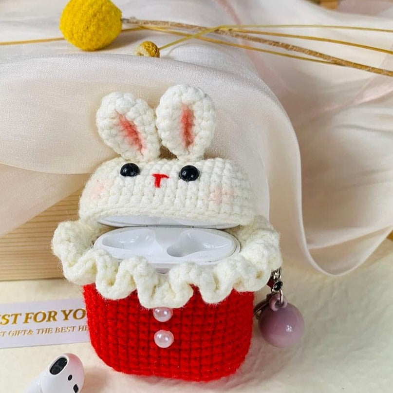 Lace Rabbit AirPods Case