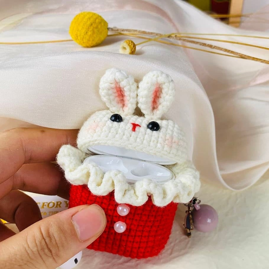 Lace Rabbit AirPods Case