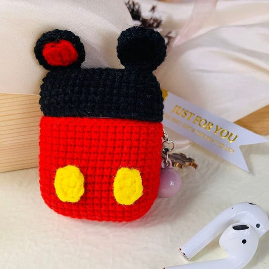 Mickey Crochet AirPods Case