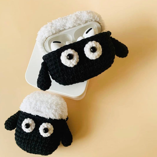 Shaun the Sheep Crochet AirPods Case