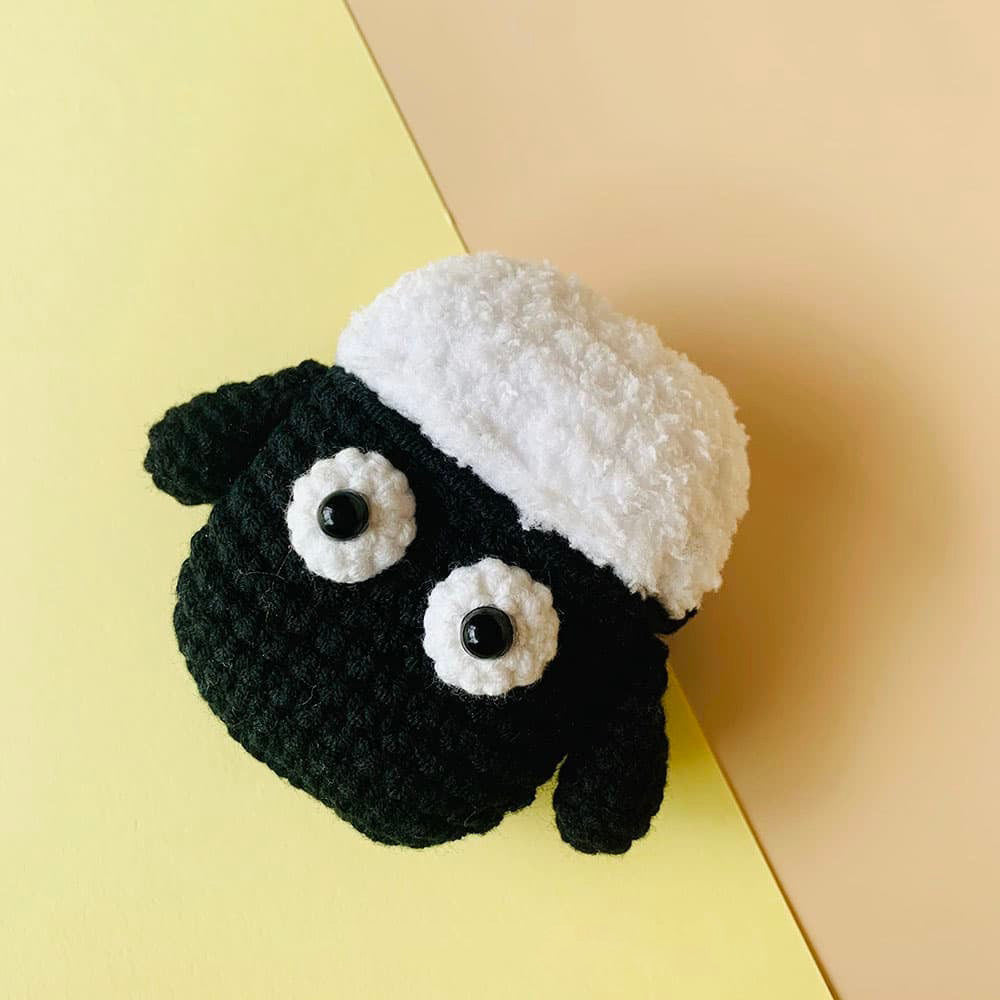 Shaun the Sheep Crochet AirPods Case