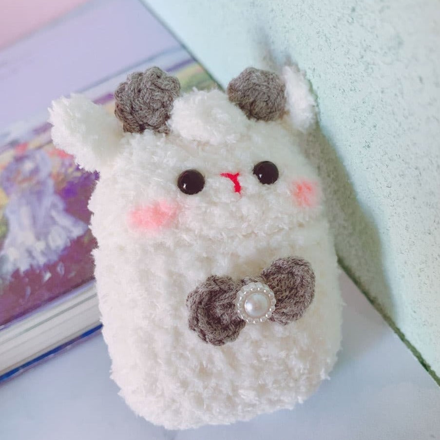 White Sheep AirPods Case