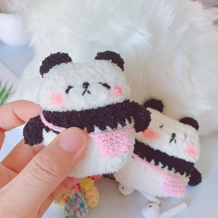 Cute Panda AirPods Case