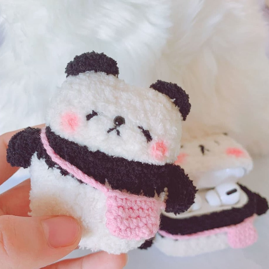 Cute Panda AirPods Case