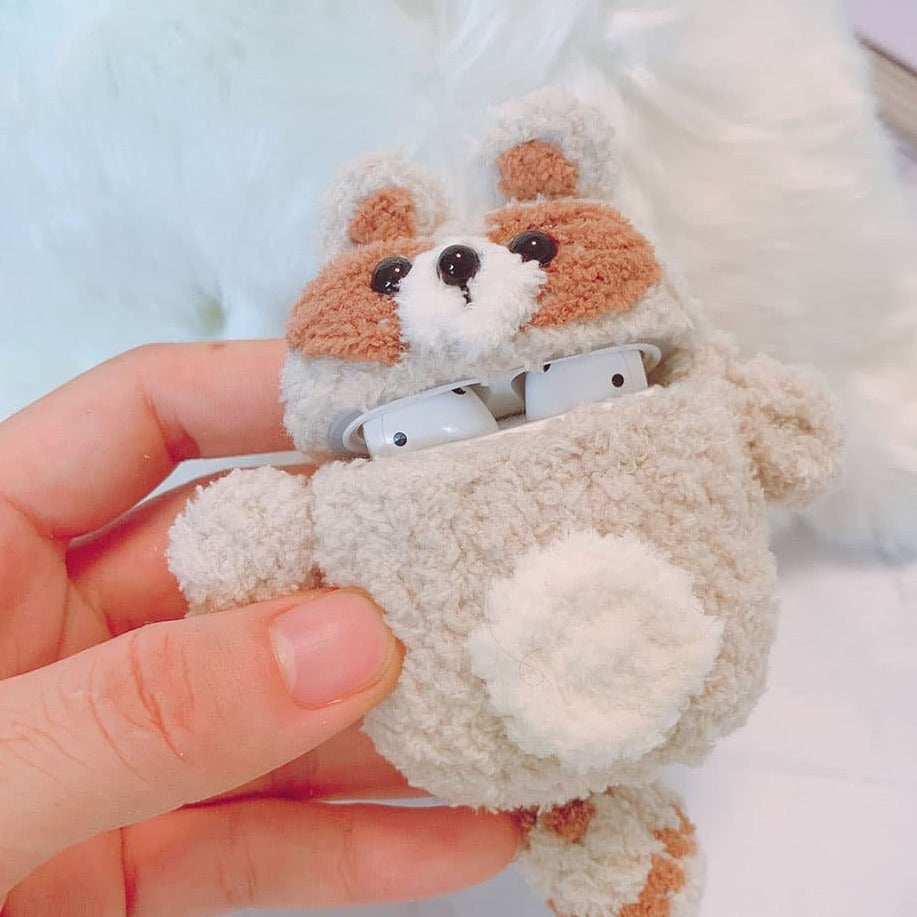 Quiet Raccoon Airpod Case