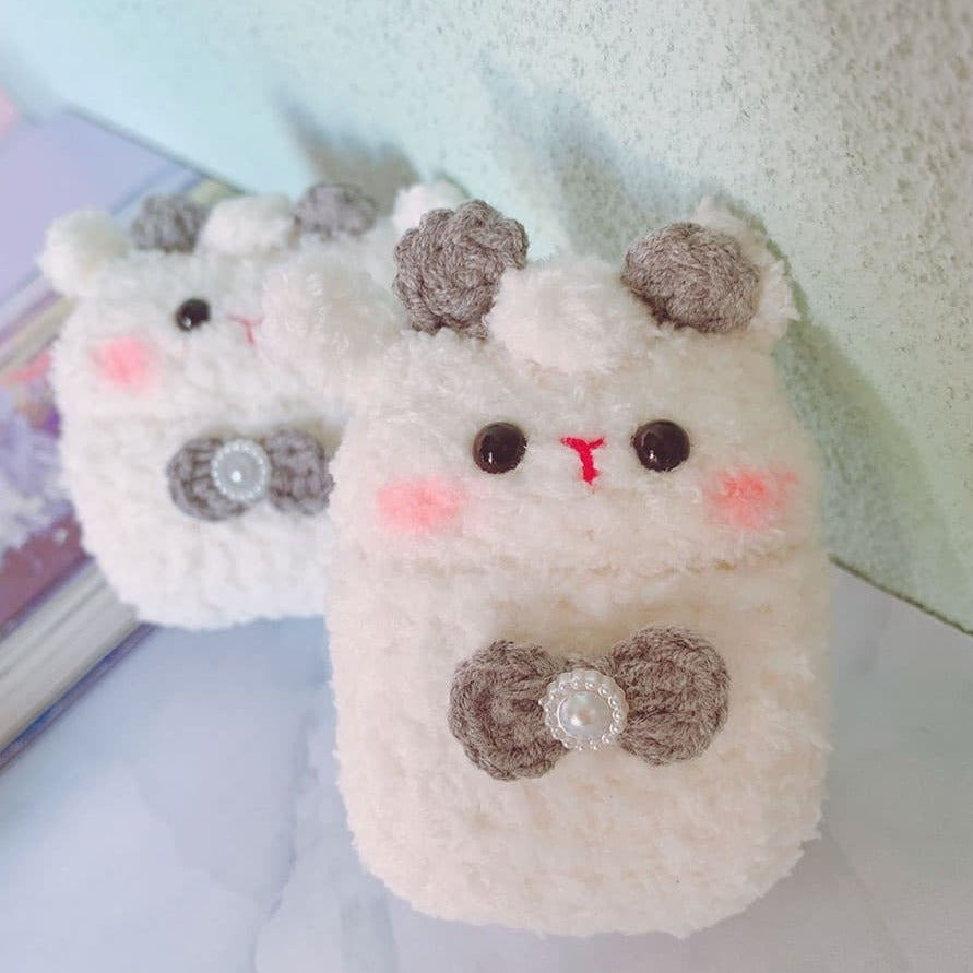 White Sheep AirPods Case