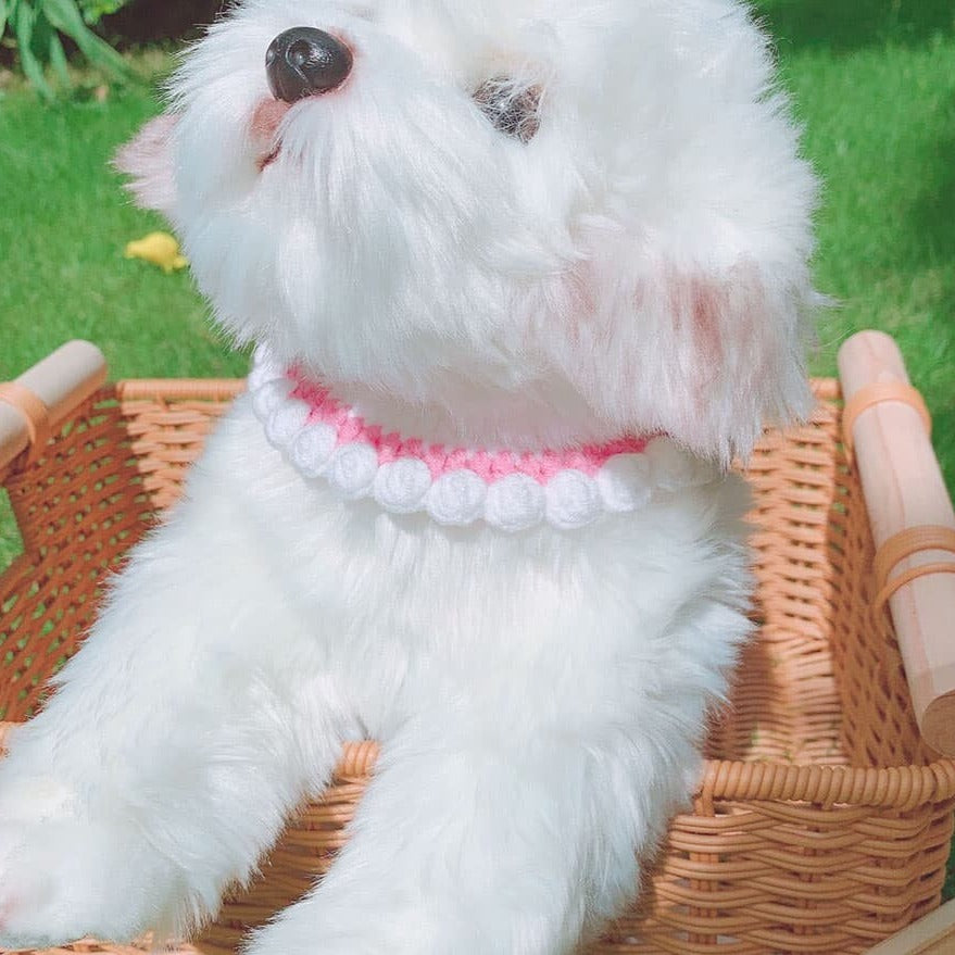 Crochet Collars fot Cats Pet Collar