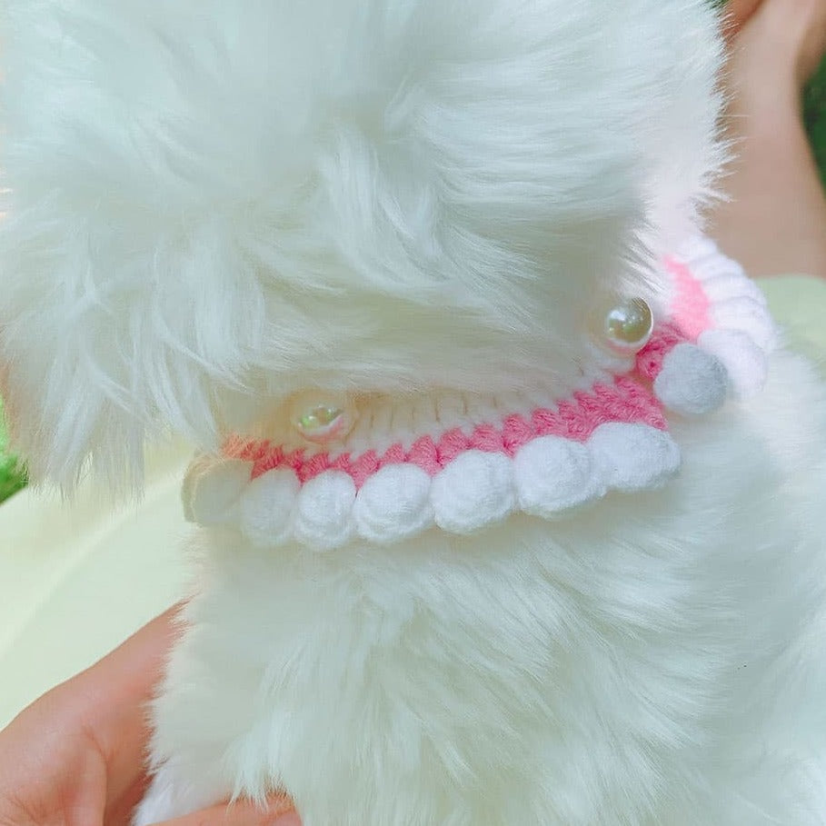 Crochet Collars fot Cats Pet Collar
