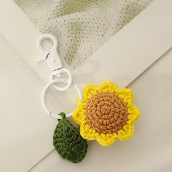 Handmade Star Moon Sun Keychain