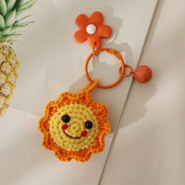 Handmade Star Moon Sun Keychain