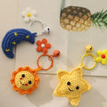 Handmade Star Moon Sun Keychain