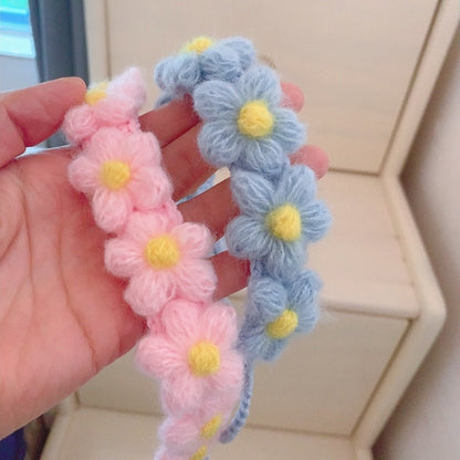 Crochet Flowers Cat Collar with Straps