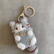 Crochet Cat Keychain