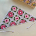 Daisy Flower Bandana Handmade Headband