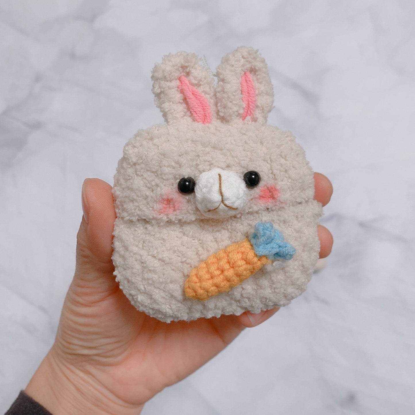 Plush Crochet Airpods Pro case