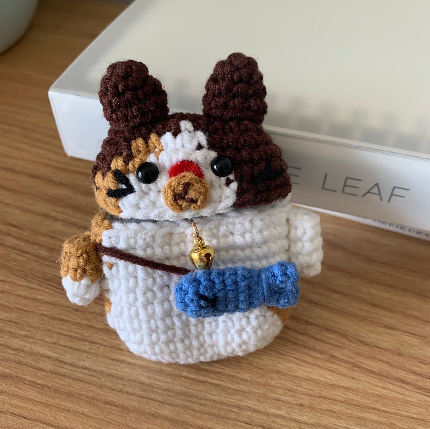 Crochet Cat Airpod Case