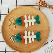 Fish Keychain Handmade KeyRing