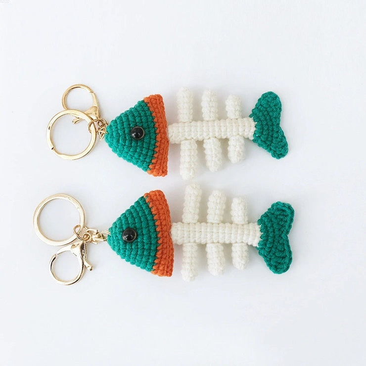 Fish Keychain Handmade KeyRing
