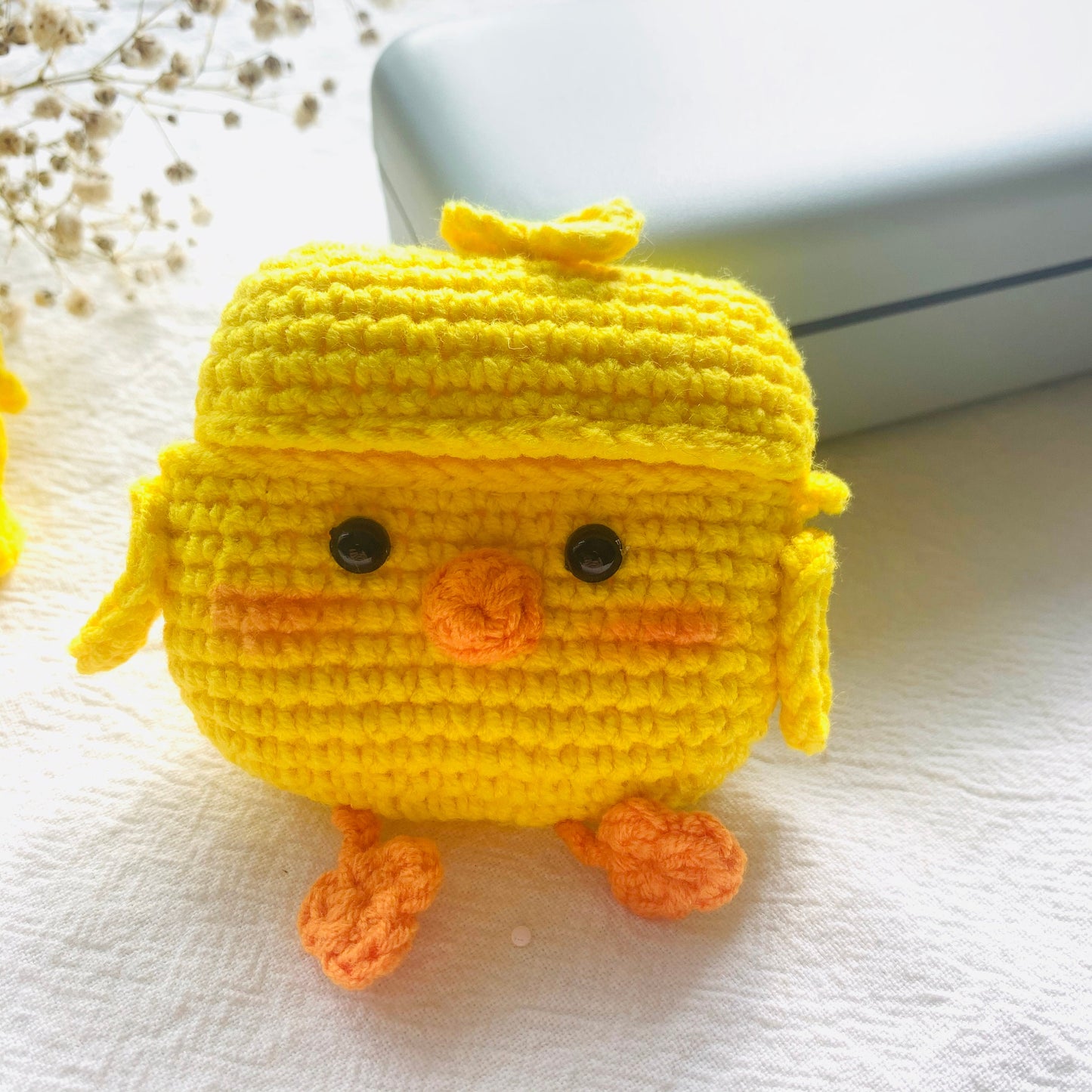 Crochet Duck Airpod Pro Case