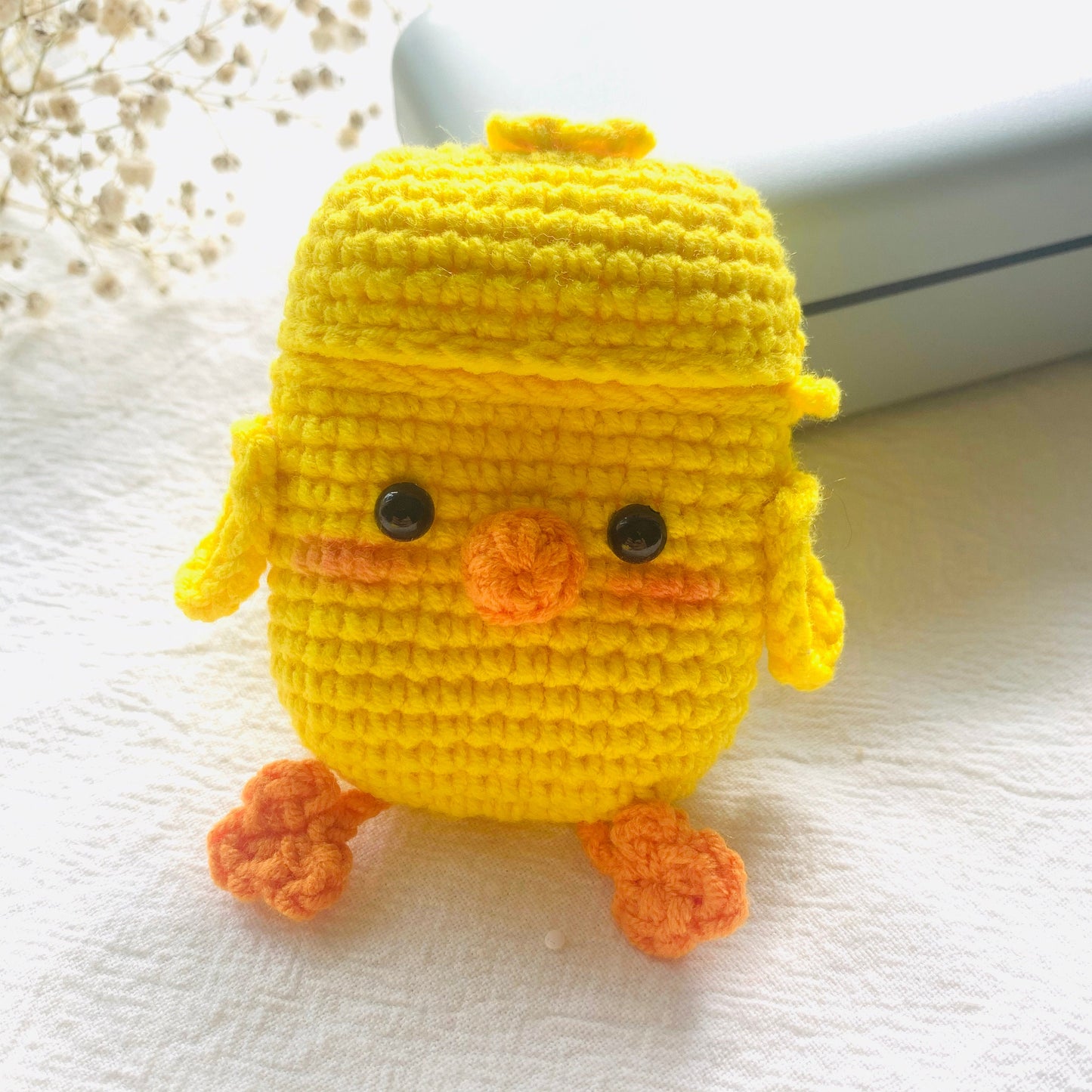 Crochet Duck Airpod Pro Case