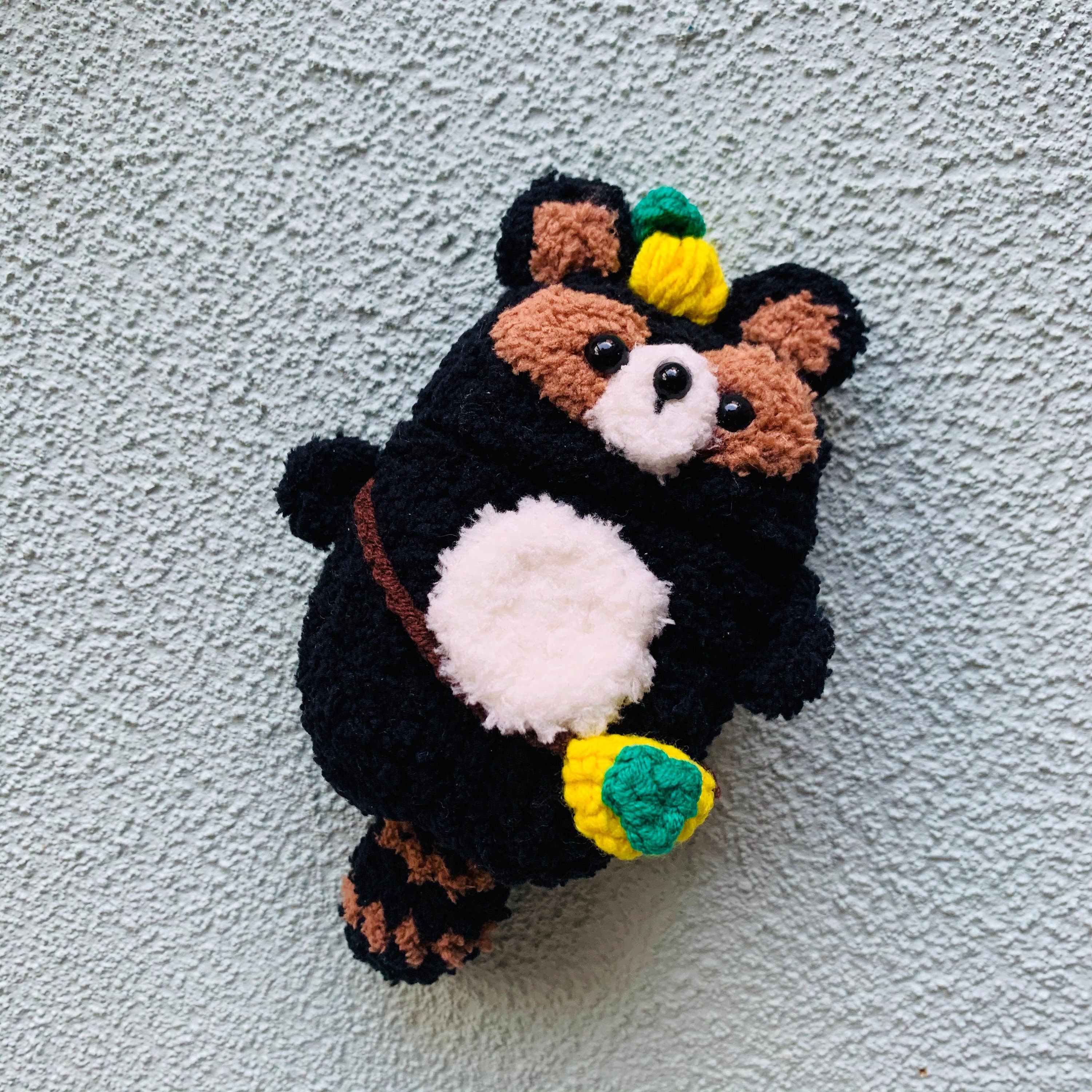 Crochet Raccoon Airpod Case