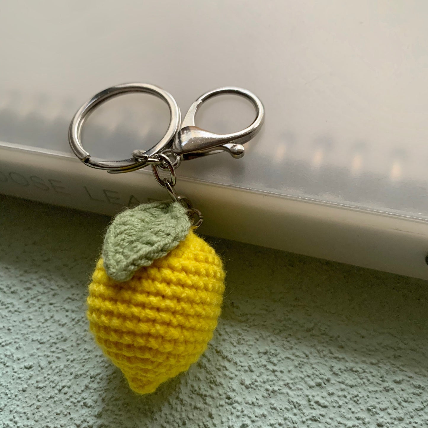 Handmade Strawberry Keychain